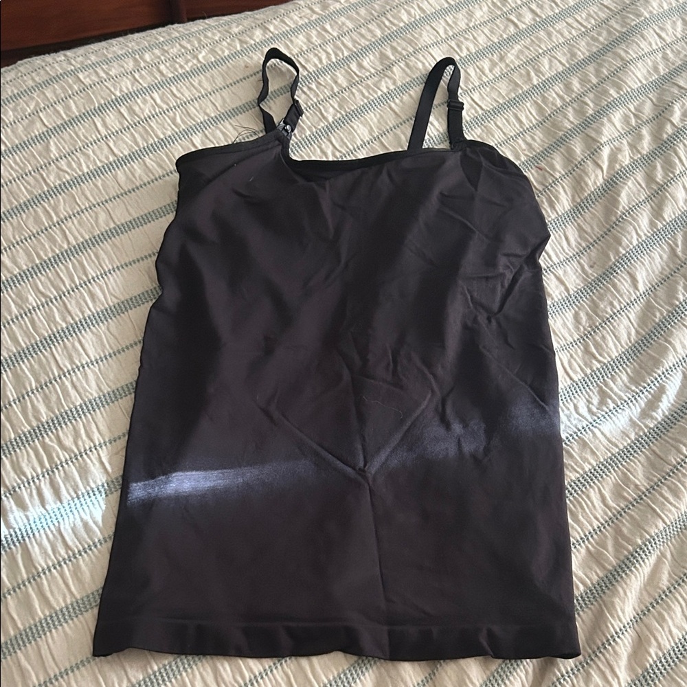 Bravado Black Breastfeeding Sleeveless Top